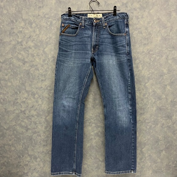 Ariat M5 Legacy Straight Leg Jeans Durham Wash Denim Mens Size 32x32 - Picture 2 of 10